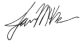 Founder signature